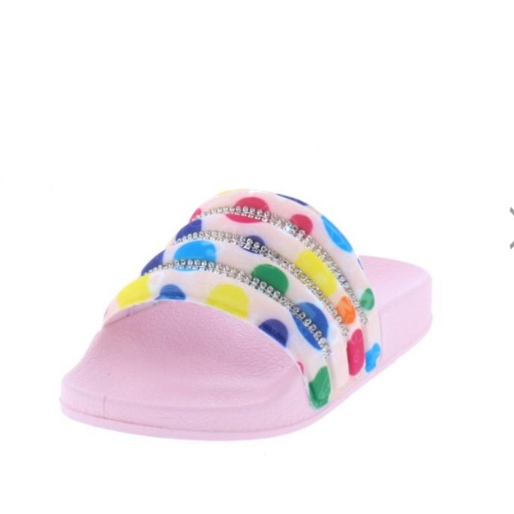 New kids pink flip flops - Picture 2 of 2